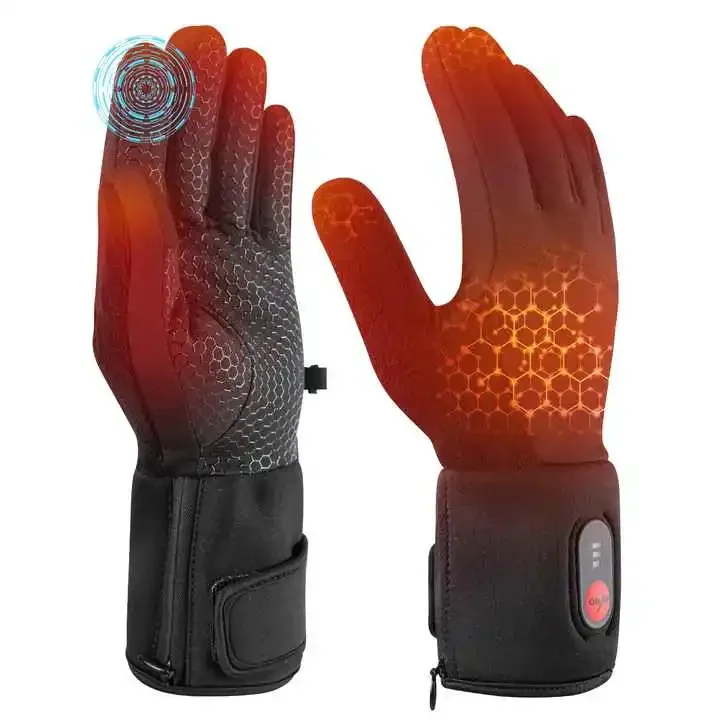 Touch Screen Gloves - Winter-Touchscreen-Ski-Heizhandschuhe Golf Radfahren Andere Sportarten Batteriebeheizte