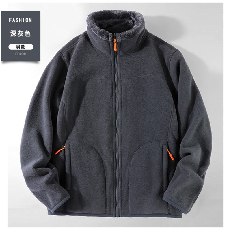 Sherpa Hoodie Fleece - Herbst-Winter-Fleece-Sherpa-Jacke für Herren, Gemütlicher Freizeitpullover