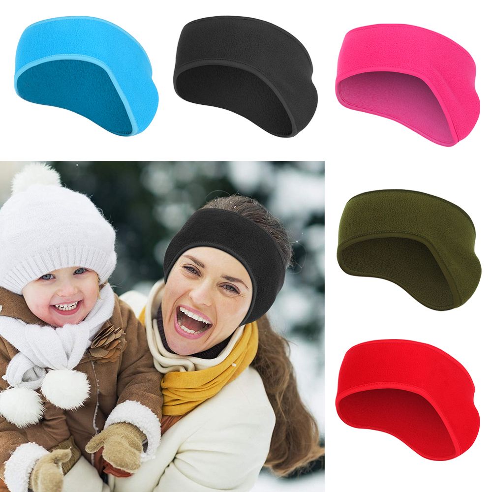 Winter Headband Fleece - 1 Stück Kopftuch aus Fleece, Ohrenschutz