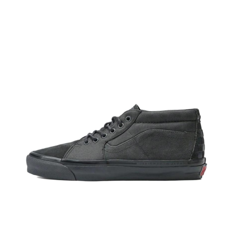 Vans Shoes Authentic - Vans Mid-Top Skateboard-Schuhe Unisex Schwarz VN000E7JM8M