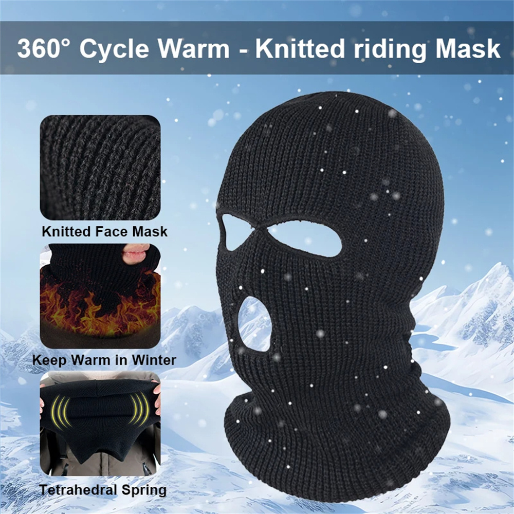 Winter-Reitmaske, 3-Loch-Vollg – Balaclava Ski Mask Bewertung und Preis