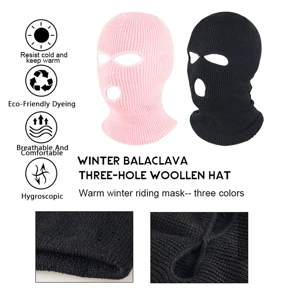 Winter-Reitmaske, 3-Loch-Vollg – Balaclava Ski Mask Bewertung und Preis