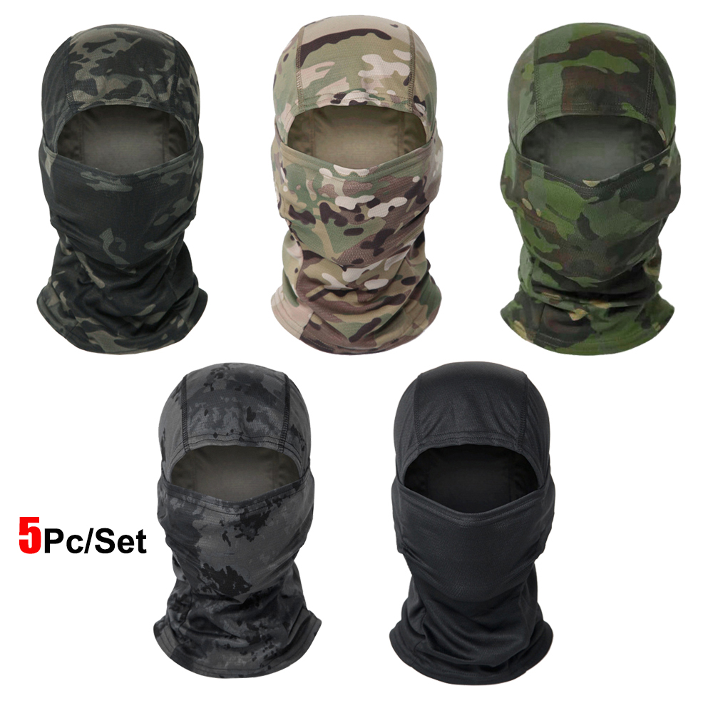 5 Stück Camo Balaclava Vollges – Balaclava Ski Mask Bewertung und Preis